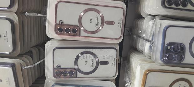 Samsunggalaxy S22 Case Electroplated Clear Case With Magsafe - thumbnail 2