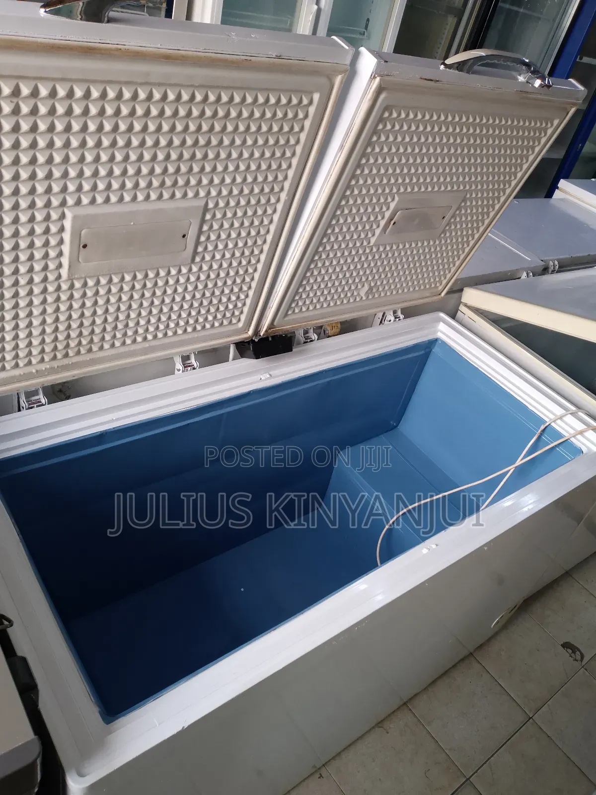 Double Doors Deep Freezer