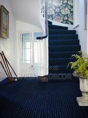 Royal Blue Diamond Carpet