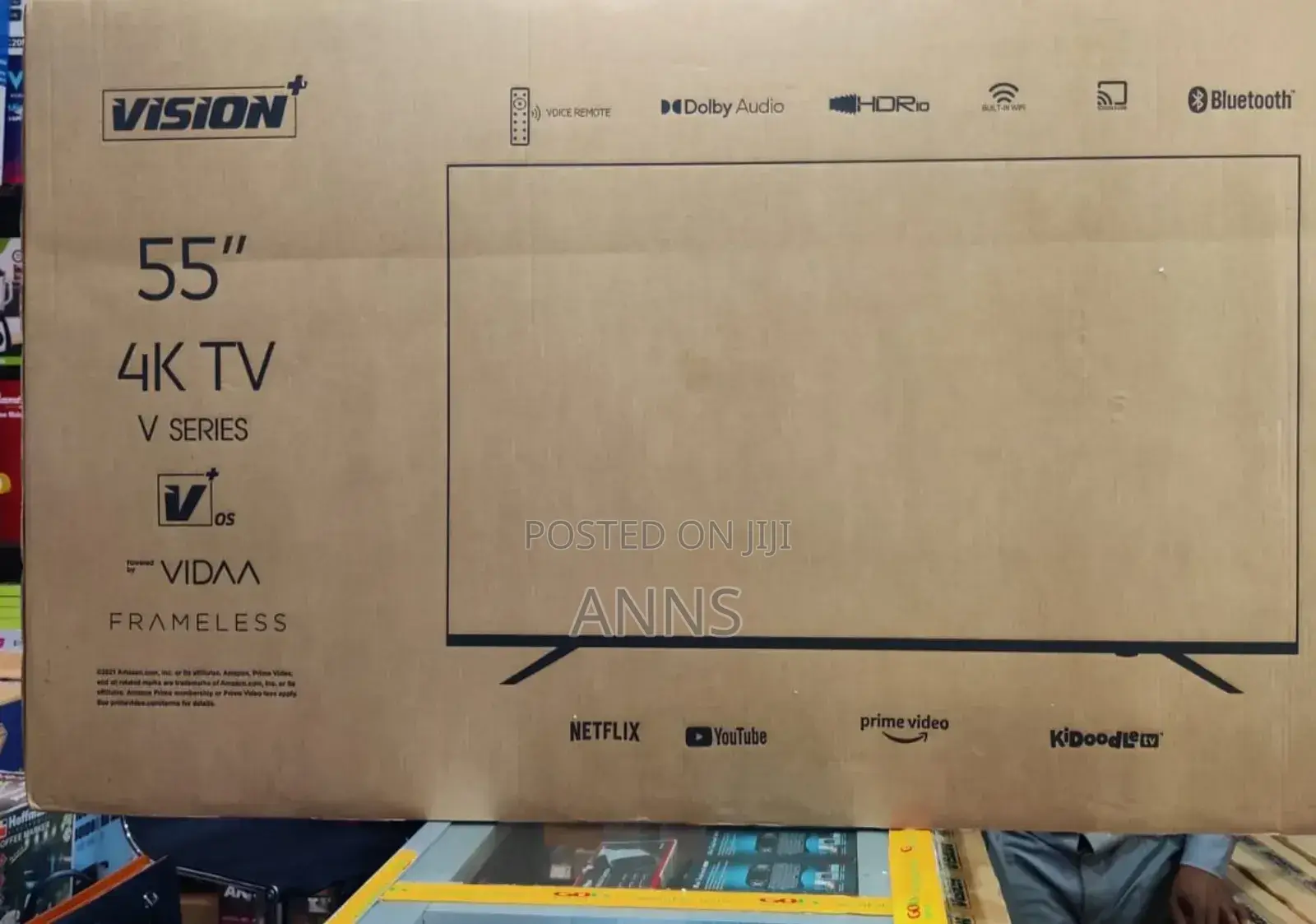 Vision 50" Vidaa v Series Best Frameless Tv