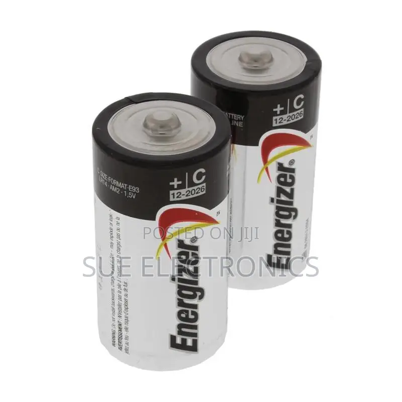 Energizer C-Type Alkaline Battery 2 Pack