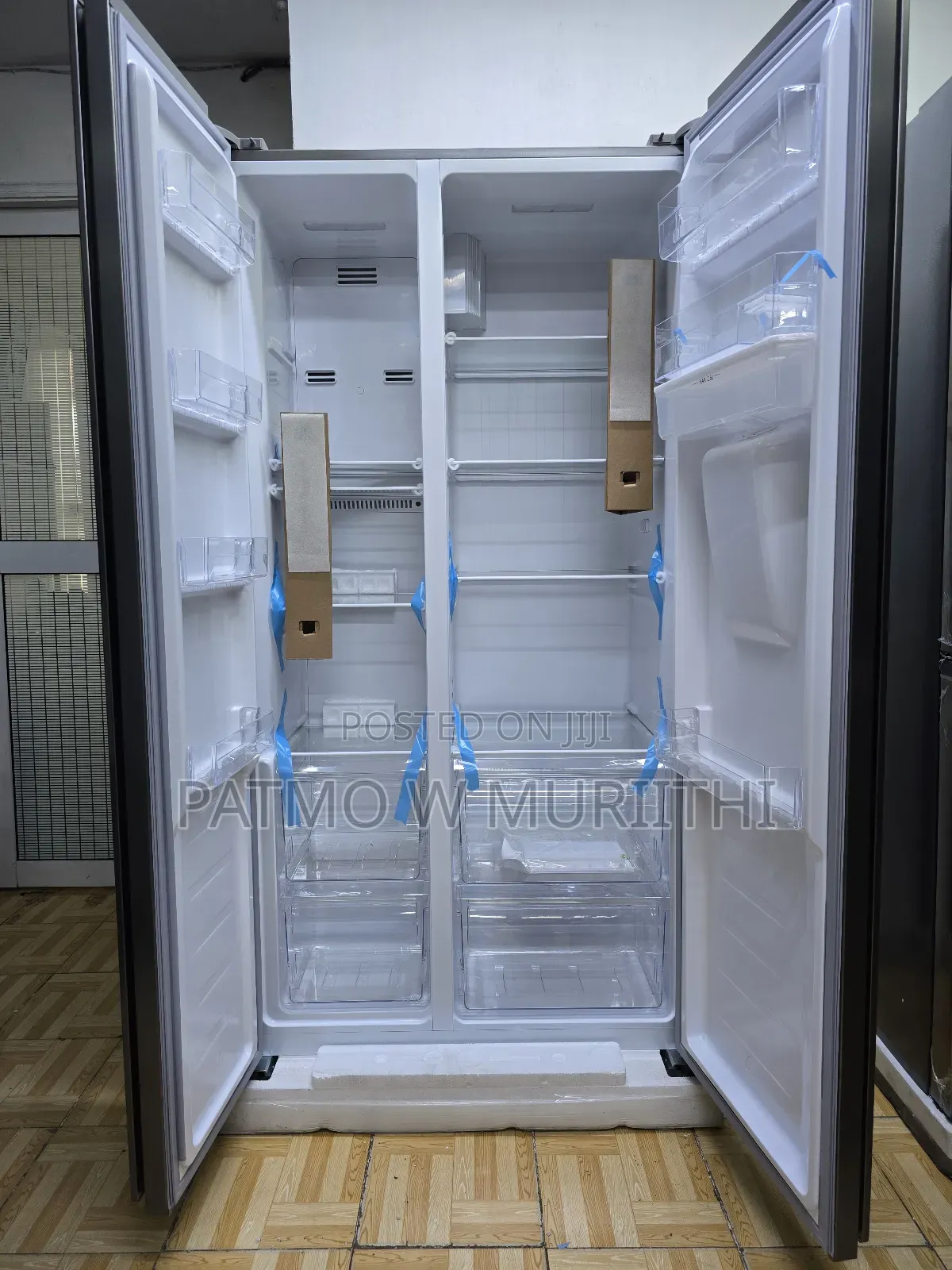 Roch 439L Side by Side Fridge Frost Free RFR-540SBW-B