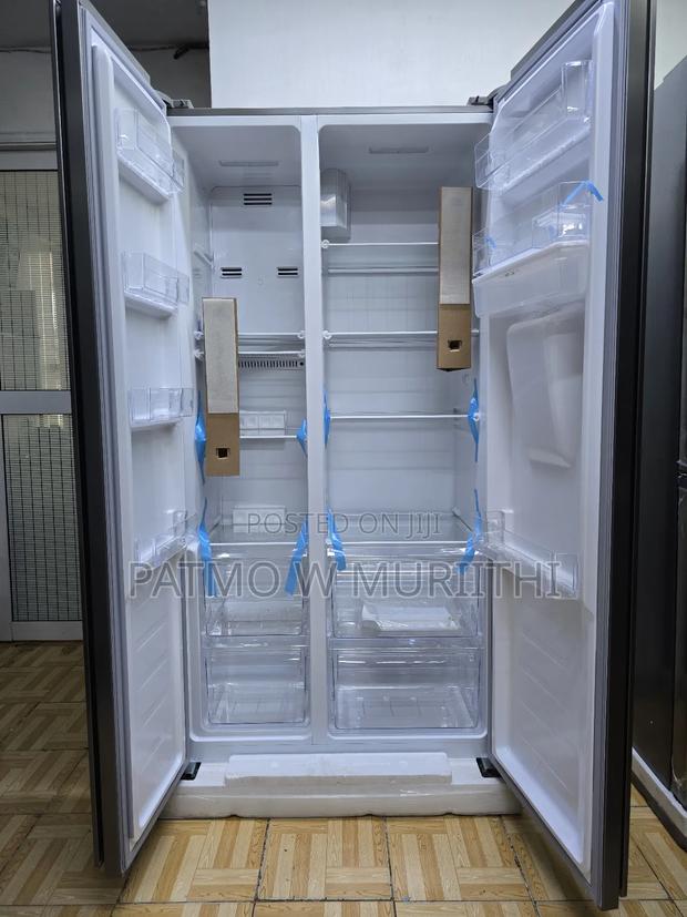 Roch 439L Side by Side Fridge Frost Free RFR-540SBW-B