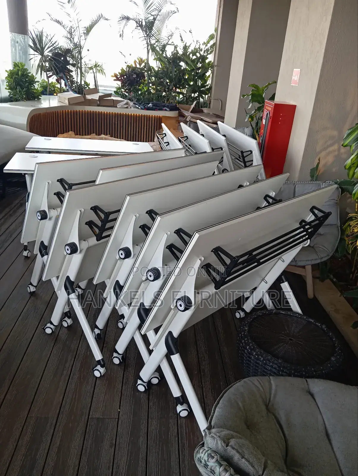 Foldable Movable Table