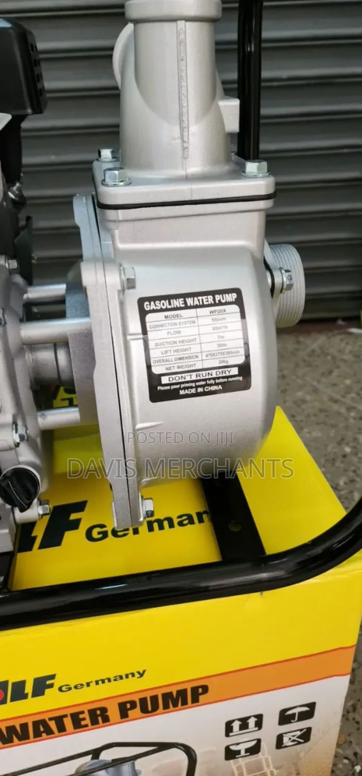 2" Golf Petrol Water Pump WP20X