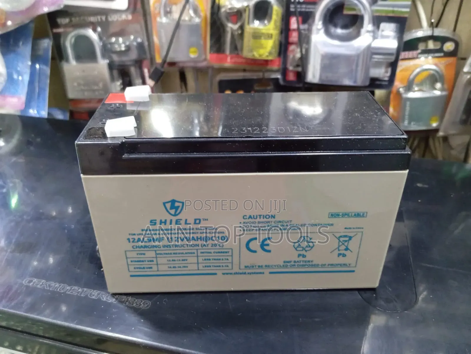 12 v 9.0 Ah Shield Battery