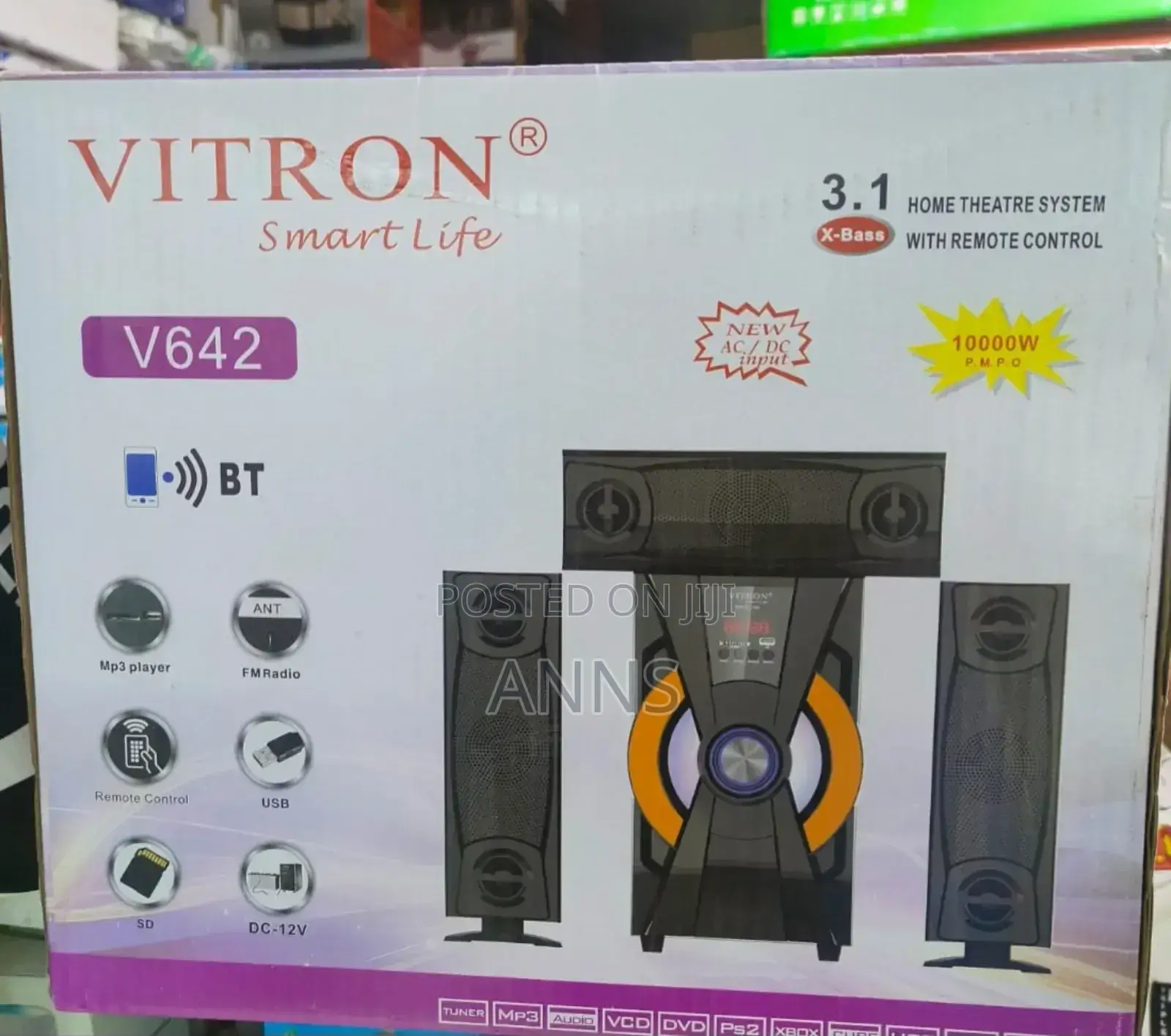 Vitron 3.1 Best 10000watts Woofer System