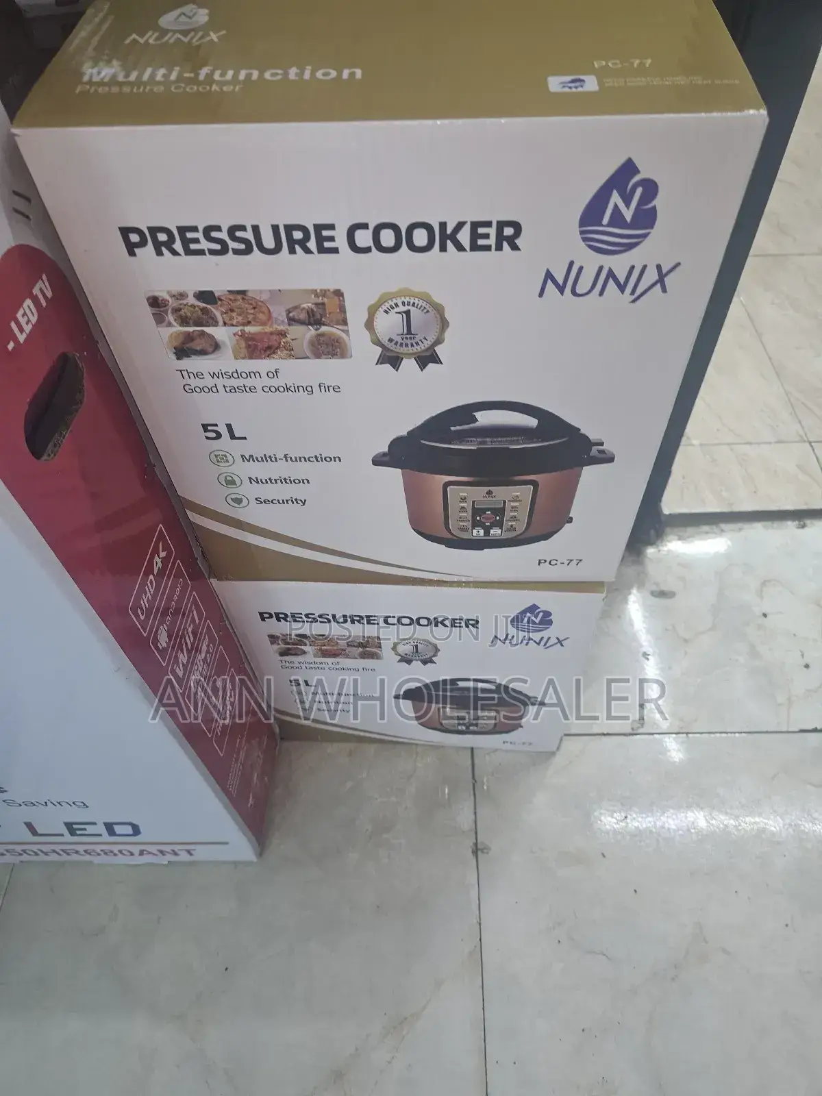 Electric Pressure Cooker Nunix
