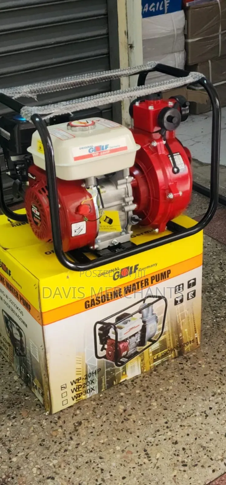 High Pressure Petrol Pump 8HP WITH DOUBLE IMPELLER