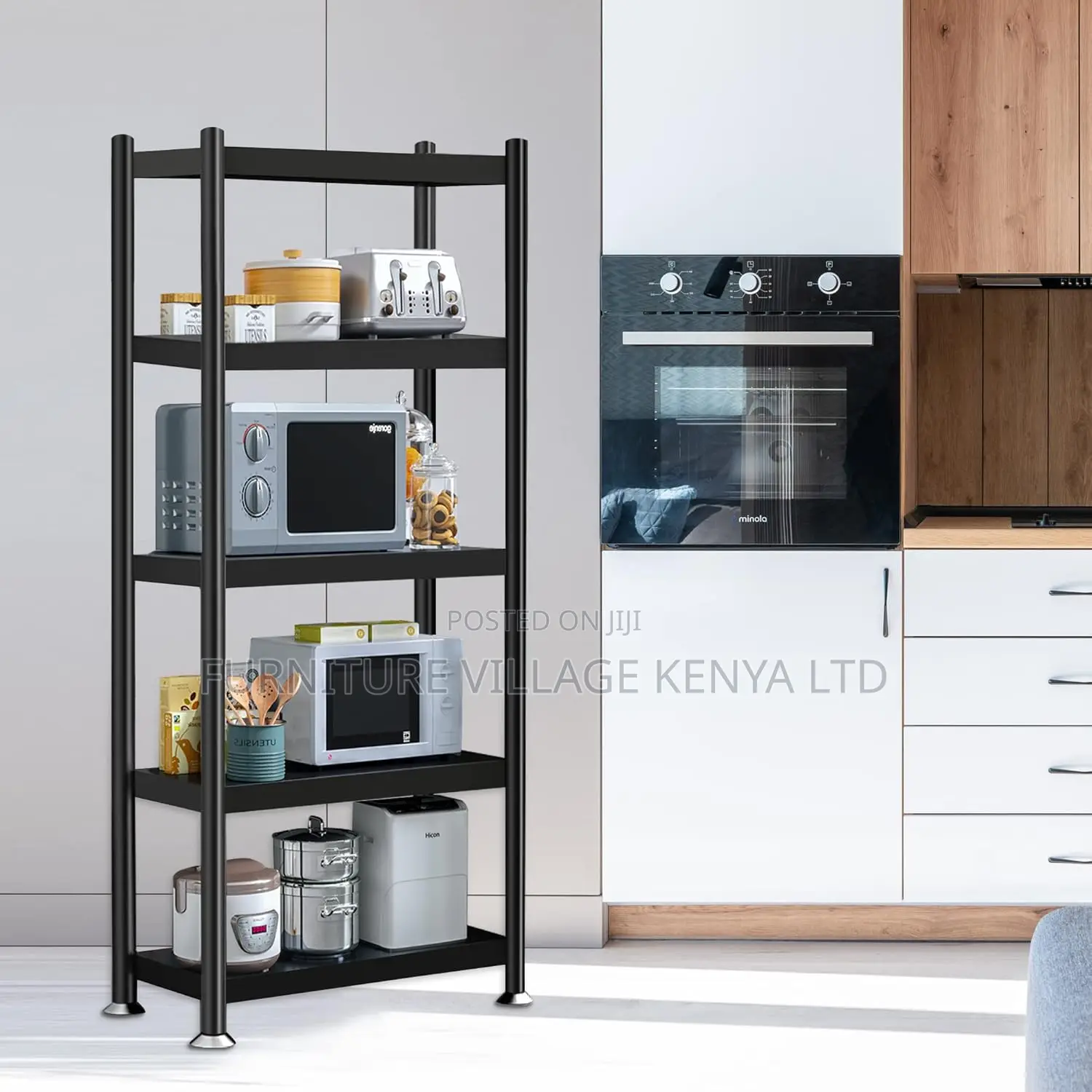 Office Cabinets; 5-Layers Warehouse Shelf Racks
