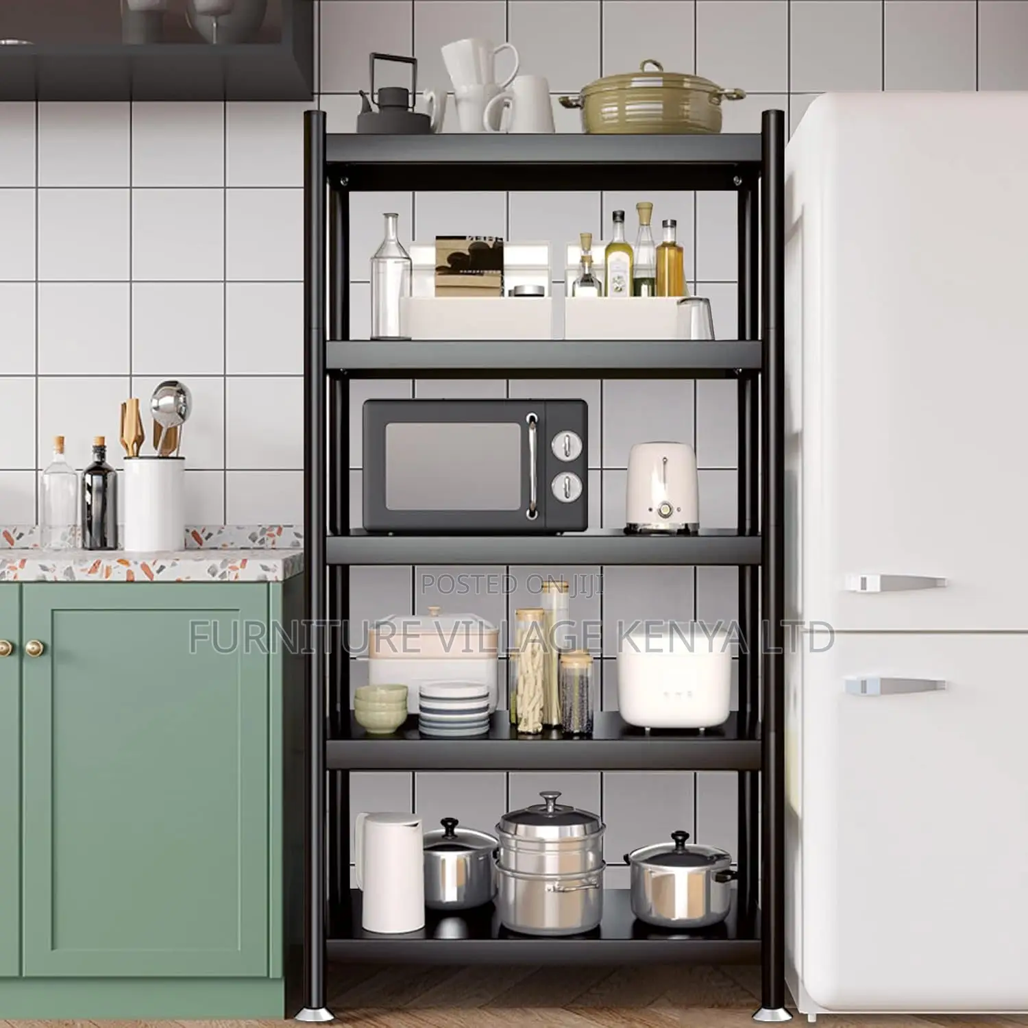 Office Cabinets; 5-Layers Warehouse Shelf Racks