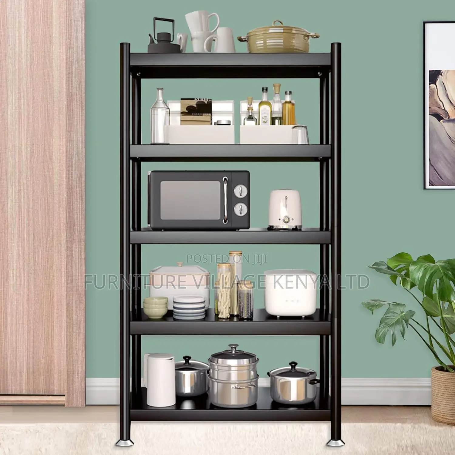 Office Cabinets; 5-Layers Warehouse Shelf Racks