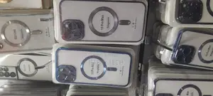 Magnetic Clear Case for iPhone 13 Pro Luxury Plating Edge