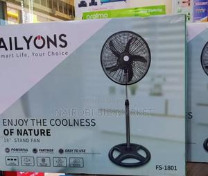 Standing Fan Size 18 Black - thumbnail 2