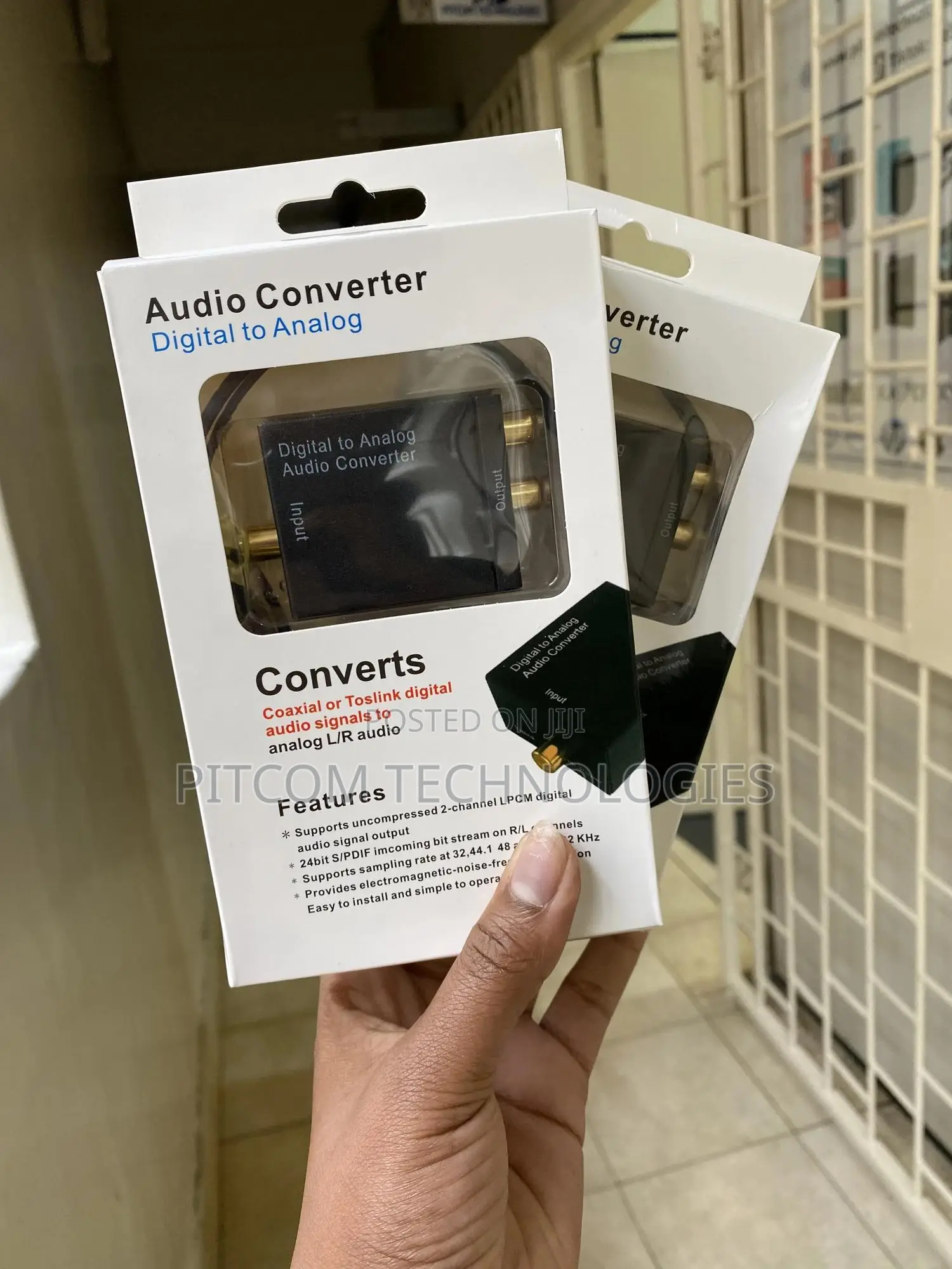 Digital To Analogue Audio Converter