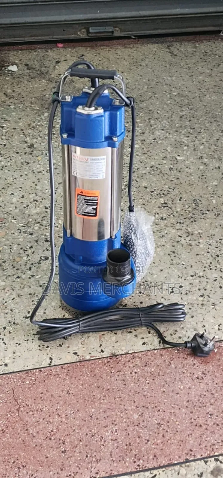 Submersible Pump With 50M HEAD 2HP