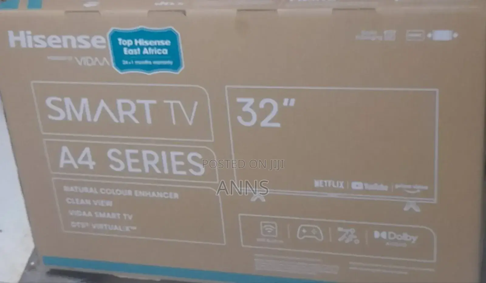 Hisense 32 Smart A4 Series Television