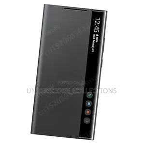 Black Samsung Galaxy Flip Case Cover 4 Note20ultra