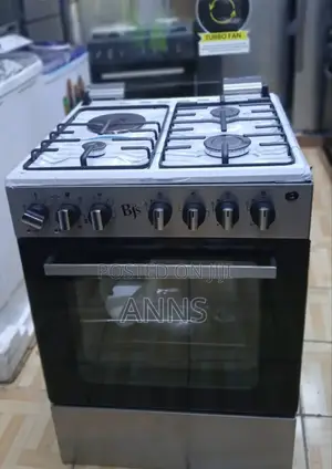 3gas 1electric BJS Standing Cooker (Inox)