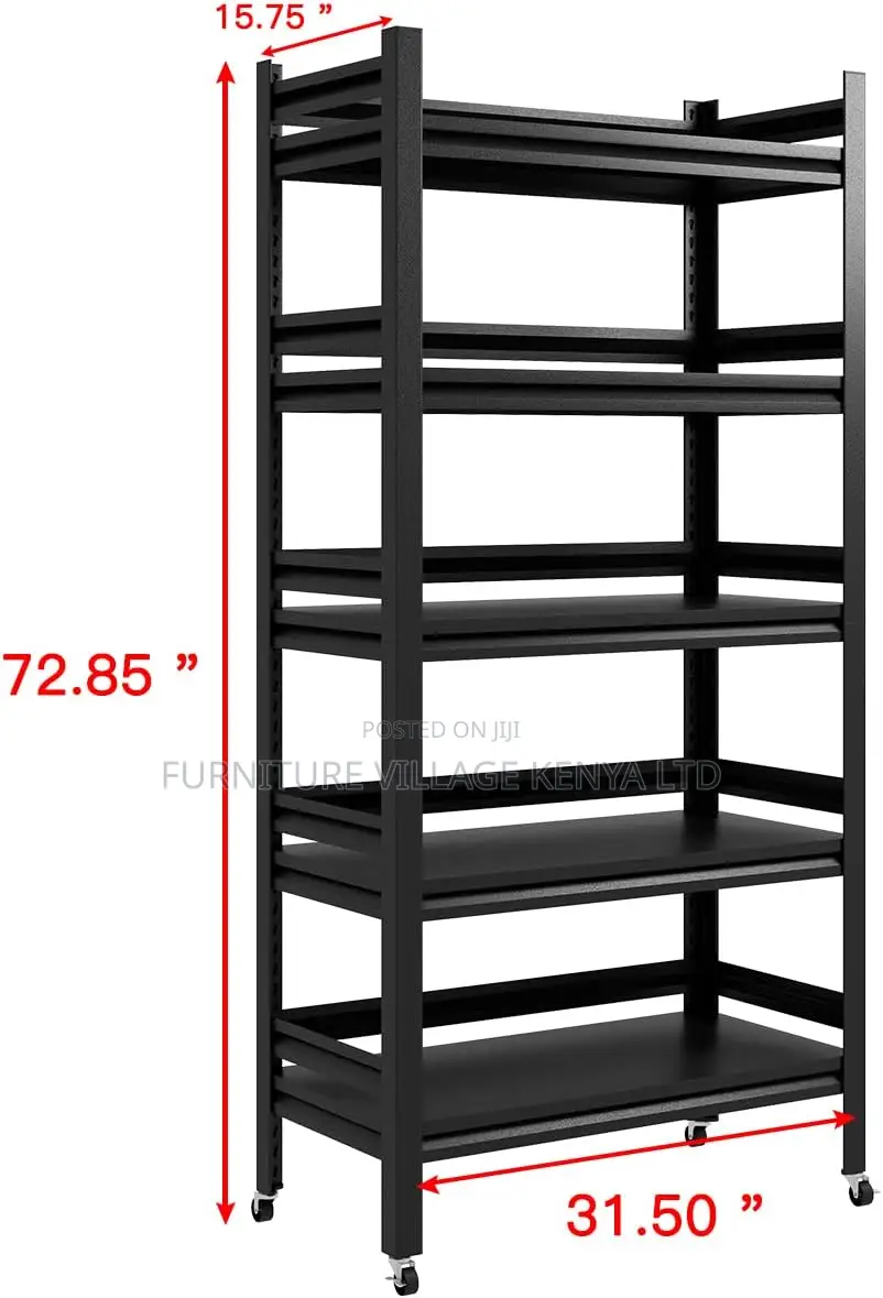 Heavy Duty Garage Storage Racks and Shelving, 5-Tier