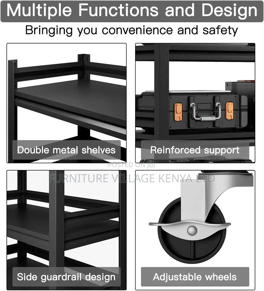 Heavy Duty Garage Storage Racks and Shelving, 5-Tier
