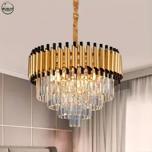 European Hanging Lights Modern Home Hotel Crystal Chandelier