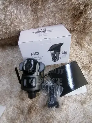 ^ Ubox Dual Lens Camera 4G LTE SD320 4G Solar