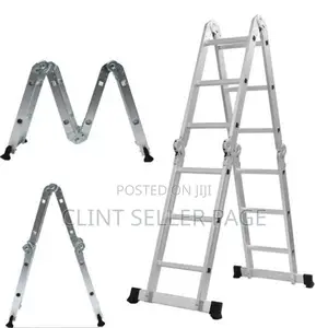 4 by 2 Multipurpose Aluminum Ladder 8ft