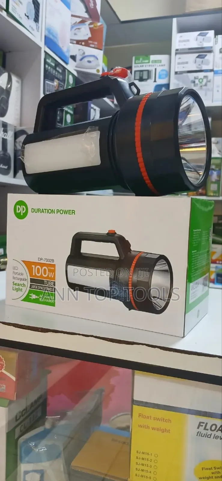 100 Watts Rechargeable Torch