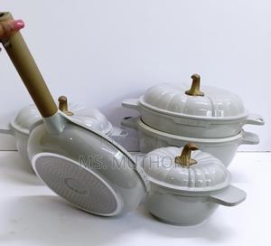 Original Heavy Quality 9PCS USFE PUMPKIN Granite Cookware - thumbnail 2
