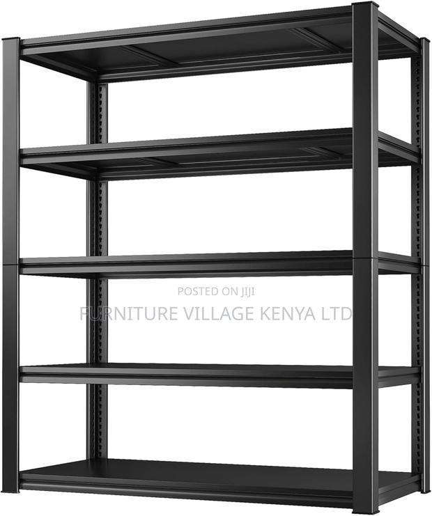 Adjustable Heavy Duty Shelving Unit Industrial Metal Shelves - thumbnail 2