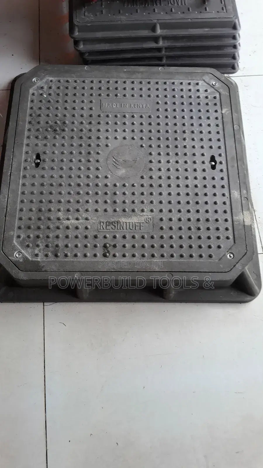 Reinforced Heavy-Duty Manhole Cover 600mm × 600mm