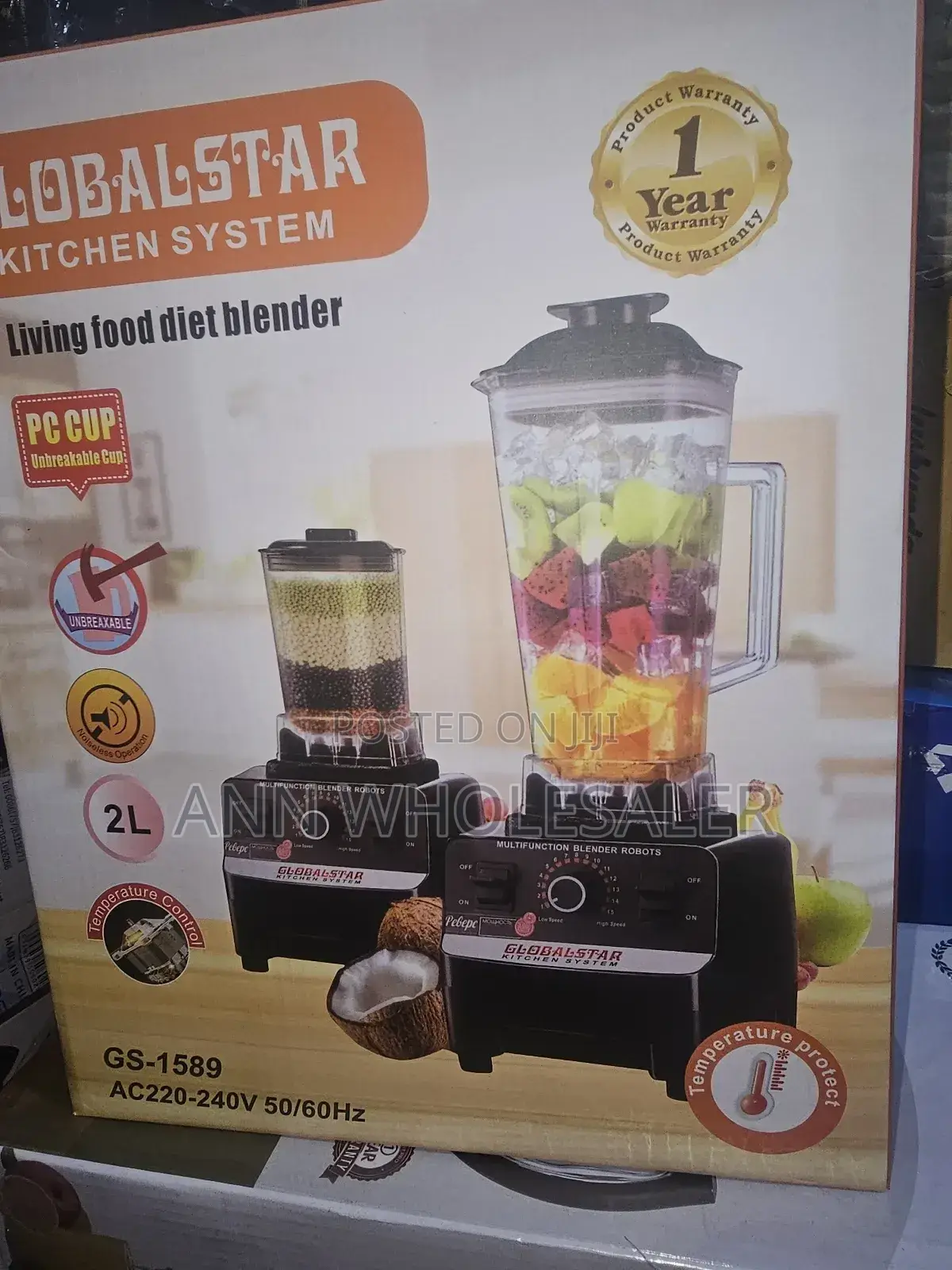 Commercial Silver Crest Blender