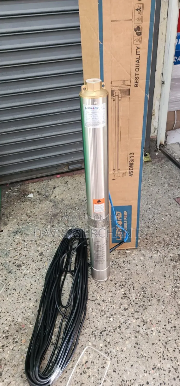 4sdm3/13 1HP Submersible Water Pump