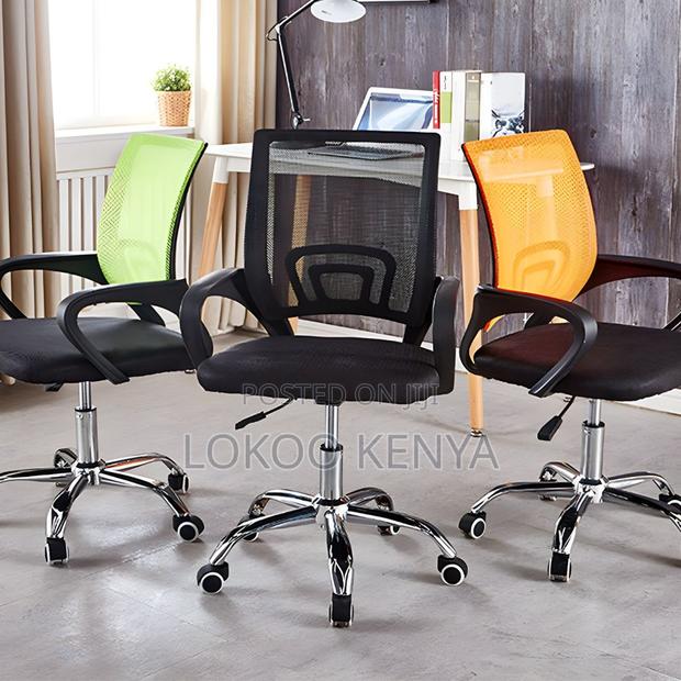 Office Chair : Ergonomic Medium Back Computer Chair - thumbnail 3