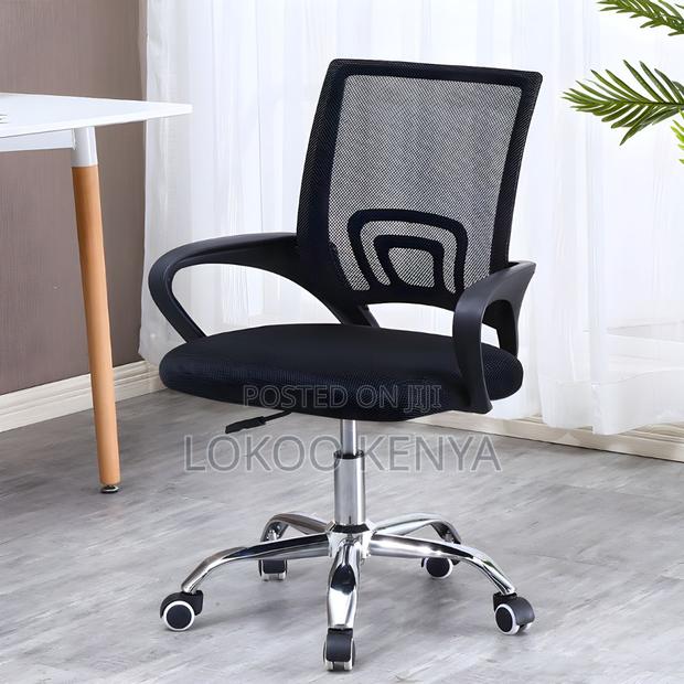Office Chair : Ergonomic Medium Back Computer Chair - thumbnail 4