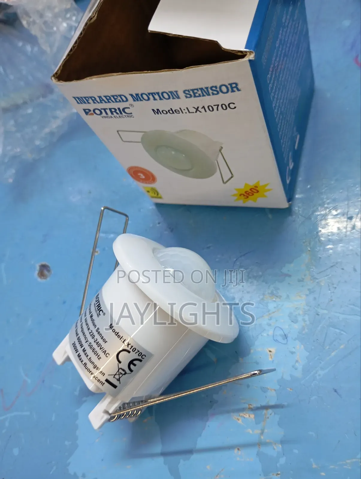 220V Ceiling Recessed Mounted Motion Sensor Light Switch