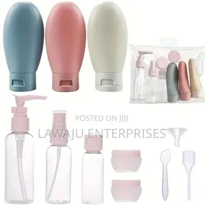 10pc Acrylic Travel Storage Set