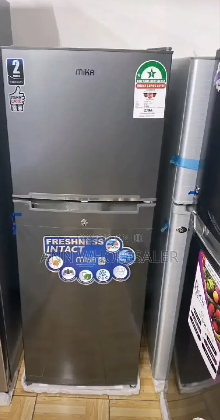 Silver 138 Liters Mika Fridge
