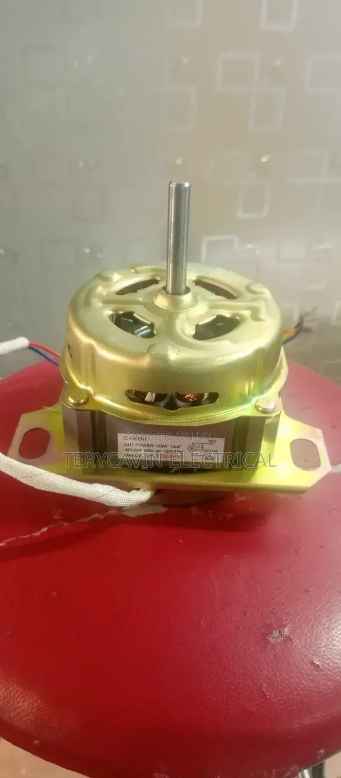 120 Watts Washing Machine Motor