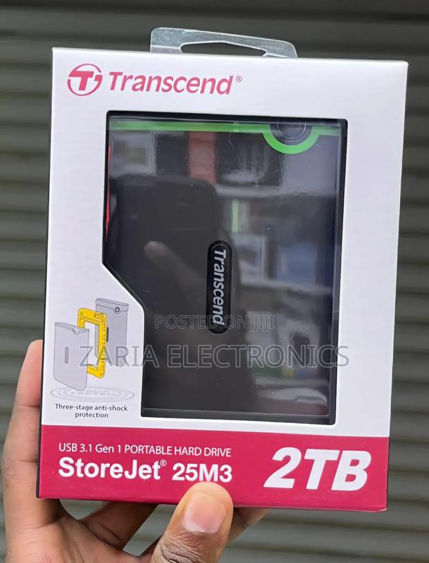 2tb Transcend Hardrive HDD - main view