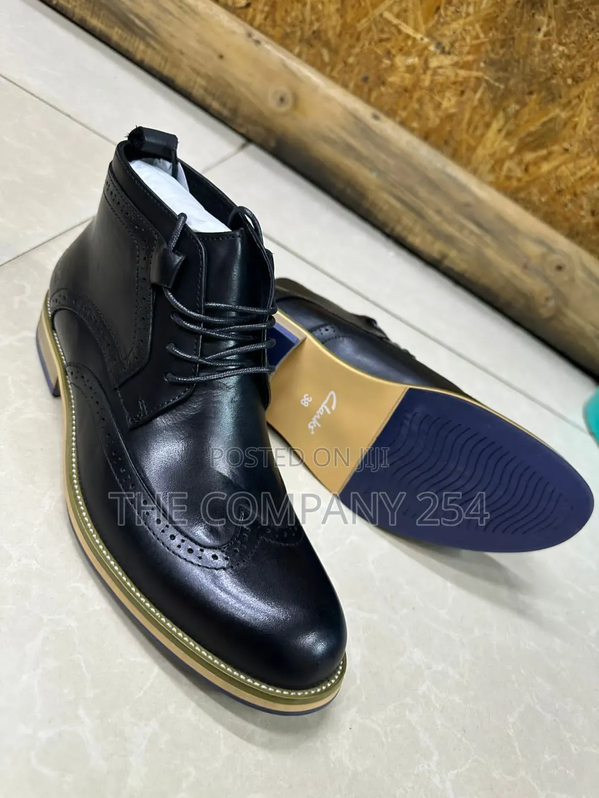 Official Casual Formal Men's Clarks Soft Leather Casual Shoes
