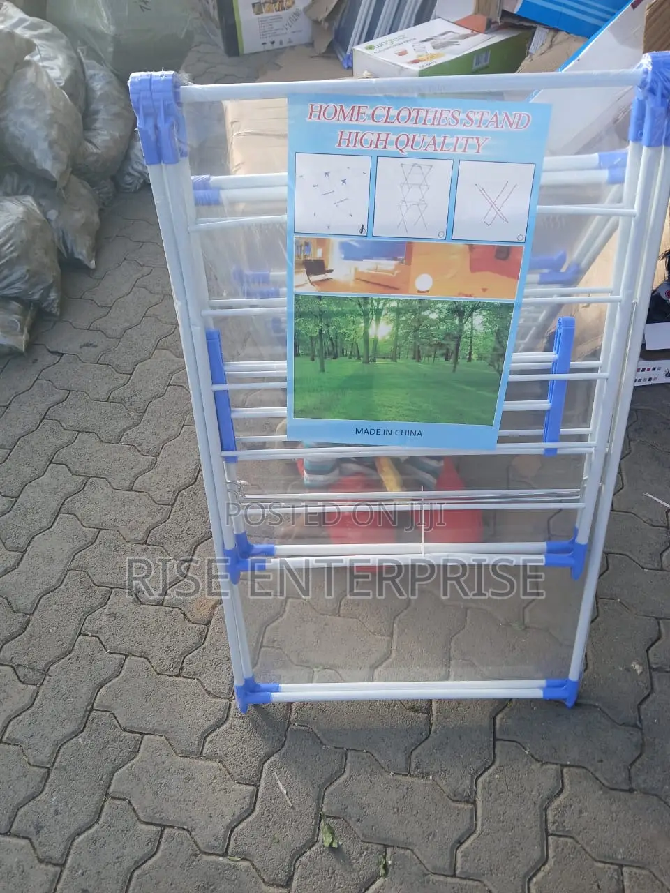 Assembled Drying Cloth Rack