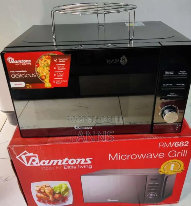 Rmatons Silver 20L Microwave With Grill