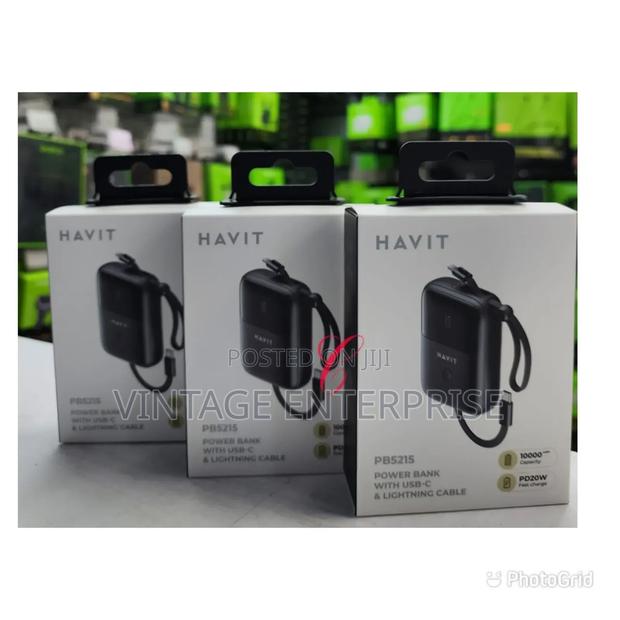 Havit PB5215 10,000mah 20W Mini Power Bank - thumbnail 2