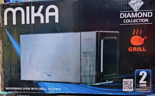 Mika Silver 20L Microwave +Grill