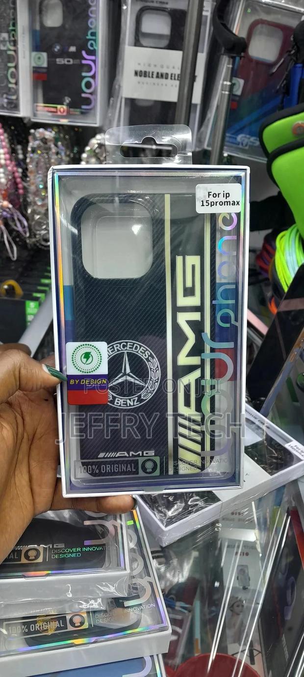 Mercedes-Benz iPhone 15 Pro Max Case Car Logo