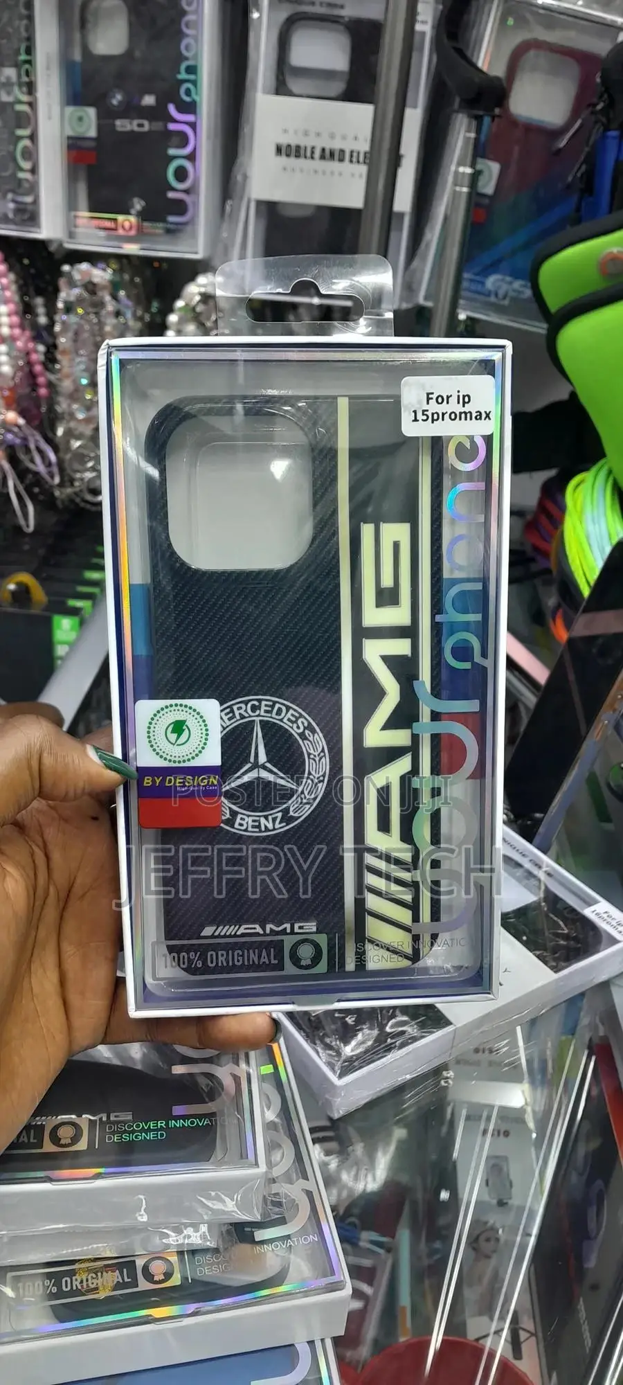 Mercedes-Benz iPhone 15 Pro Max Case Car Logo