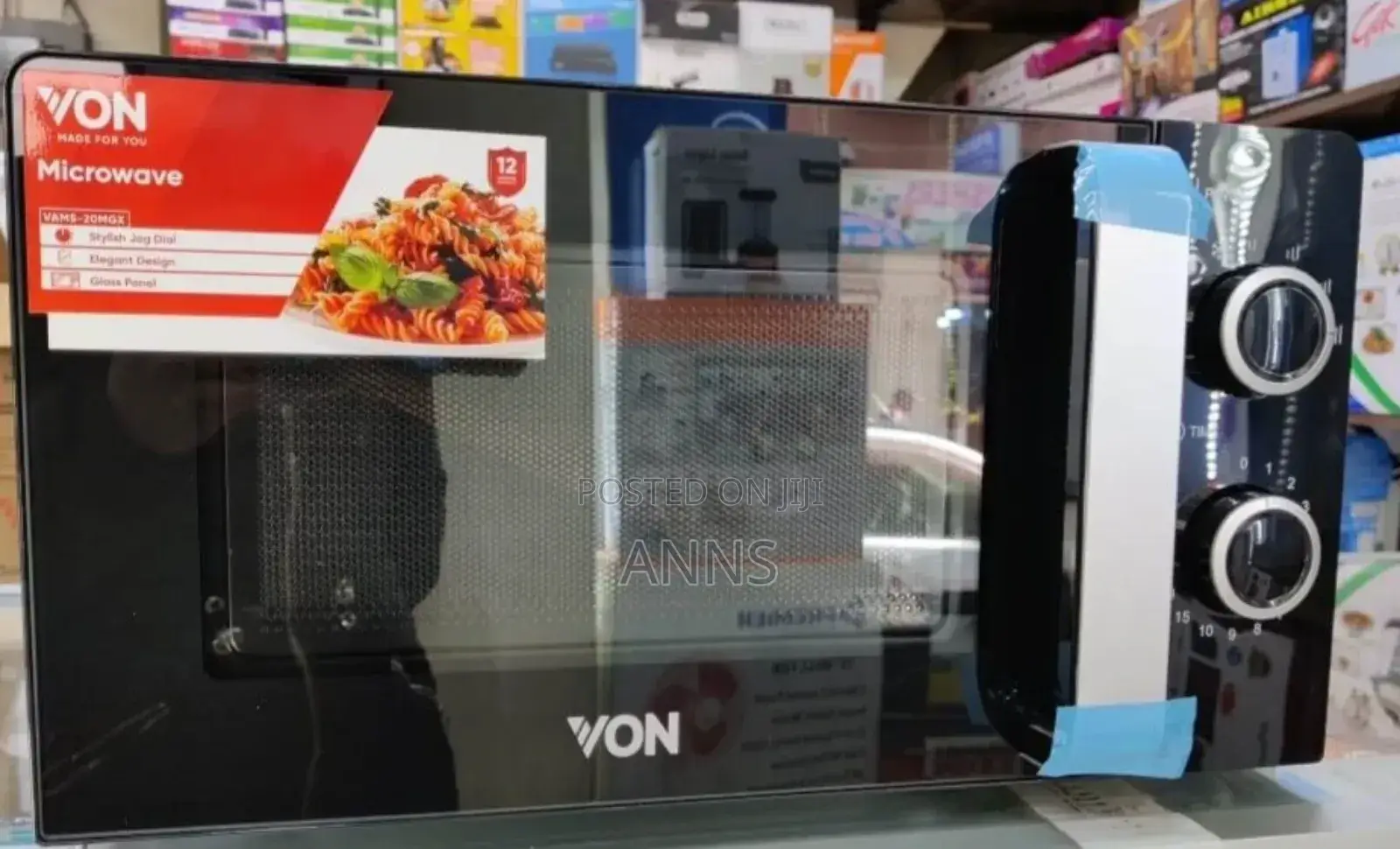 Von 20L Manual Microwave With Handle