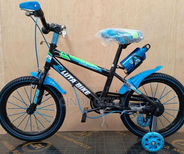 Quality Kids Luta Bike Size 16" BLUE